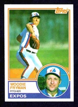Montreal Expos Woodie Fryman 1983 Topps #137 ! - £0.39 GBP