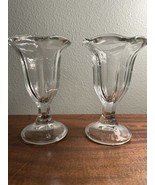 Dessert , Sundae Glasses Set Of 2 Heavy Duty.  Anchor Hocking - $5.99