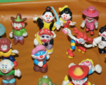34 Piece Mego Corp 1981 Vintage Assorted Clown Around PVC Figurine Toys - $69.29