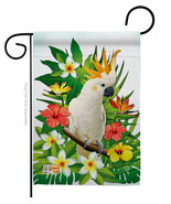 Tropical Cockatoo - Impressions Decorative Garden Flag G192216-P3 - £13.56 GBP