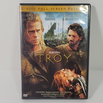 Troy DVD 2005 2-Disc Set Full Screen Brad Pitt Orlando Bloom - £6.50 GBP