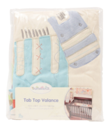 Nursery Room Tab Top Valance Animal Spots and Stripes Sumersault 15 X 44 - $11.78 CAD