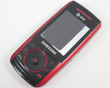 Samsung A737 Red/Black (AT&amp;T) Slide Phone - £9.51 GBP