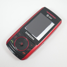 Samsung A737 Red/Black (AT&T) Slide Phone - $11.87