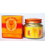 3 pieces 22g Natural Golden Cup Thai Herbal Pain Massage Balm Oinment Jar - £18.87 GBP