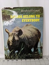 Rhinos Belong to Everybody by Bernhard Grzimek 1968 - £20.15 GBP