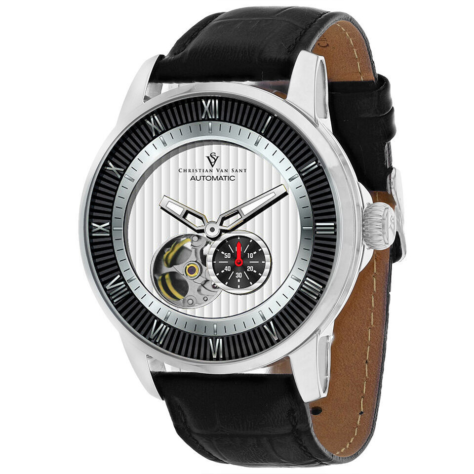Primary image for Christian Van Sant Men's Viscay White Dial Watch - CV0550