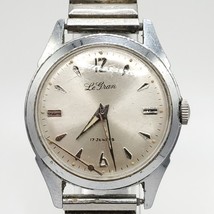 Vintage Le Gran Mechanical Watch 33mm For Parts Or Repair - $29.69
