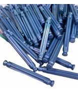 Lot of 59 K&#39;NEX Metallic Blue 2-1/8&quot; Standard Rods Bulk Lot Replacement ... - $7.91