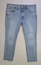 Levis 511 Jeans Mens 36x30 (36x29.5) Blue Denim Slim Straight Cowboy Kne... - $7.58