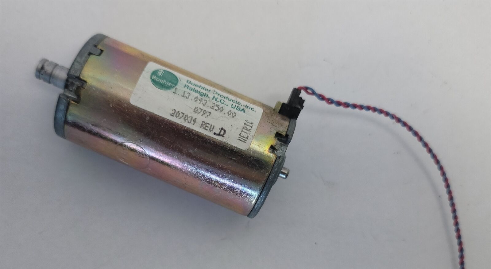 Buehler 1.13.093.250.00 DC Motor - $12.71
