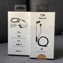 Klipsch - T5M Wired In-Ear Headphones - Black - £78.21 GBP