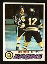 Boston Bruins Rick Smith 1977 Topps Hockey Card # 104 Vg - £0.39 GBP