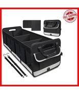 Multipurpose Waterproof Trunk Organizer for Cars with 5 Adjustable Compa... - $880.88 MXN