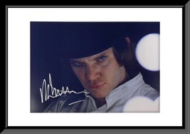 A Clockwork Orange Malcolm McDowell signed movie photo - £314.54 GBP