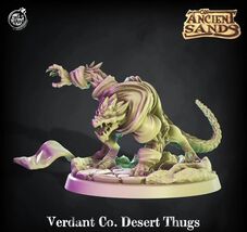 3D Printed Cast n Play Dragon Verdant Desert Thug On Ancient Sands 28mm ... - $7.43+
