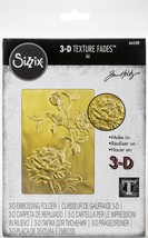 Sizzix Texture Fades Embossing Folder By Tim Holtz-Roses - £14.38 GBP