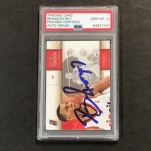 2009-10 Panini Studio #8 Brandon Roy signed card Auto 10 PSA/DNA Trail Blazers - £79.92 GBP