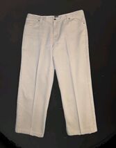 Lands End Traditional Fit Chino Pants Men’s 40x27.5  Khaki Tan Straight Leg - $16.82