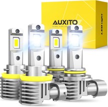 AUXITO 9005/HB3 H11/H8/H9 LED Bulbs Combo, 50000LM Bright 6500K Cool Whi... - $109.84