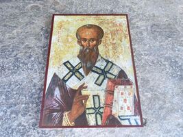 Icon of Sveti Kliment Ohridski , Orthodox Christian picture of Saint Cle... - $40.00