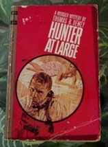 Thomas Dewey HUNTER AT LARGE 1st Permabook 1963 Vintage Paperback Mystery - £3.93 GBP