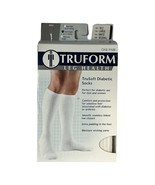TRUFORM Unisex L Leg Health TruSoft Diabetic Socks Knee Length White 8-1... - $214.95 MXN