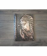 Vintage Embossed Copper Wall Decoration the Portrait Armenian Woman with... - $49.00