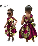 Free Shipping 100% Cotton Wax Printing Girl’s Skirt girl Dress Color No.... - £54.69 GBP