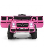 12V Licensed Mercedes-Benz Kids Ride On Car-Pink - Color: Pink - €346,71 EUR