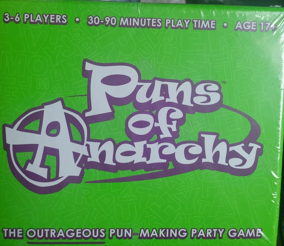 NEW &quot;Puns of Anarchy&quot; the Outrageous Pun Making ADULT Party Game - $18.69
