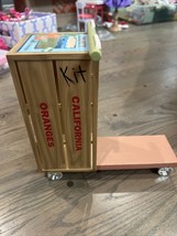 American Girl Doll Kit Kittredge Orange Crate Scooter RETIRED Fits 18" Doll - $29.69
