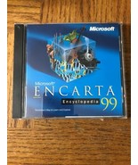 Microsoft Encarta 1999 PC Cd - £23.12 GBP