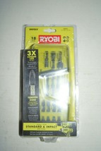 Ryobi AR2021 Impact Driving Kit 18-PC 2 in. impact driving bits feature ... - $12.86