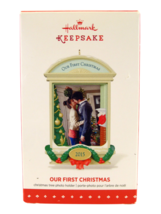 HALLMARK KEEPSAKE OUR 1ST CHRISTMAS TOGETHER PHOTOHOLDER ORNAMENT 2015 (... - £10.38 GBP