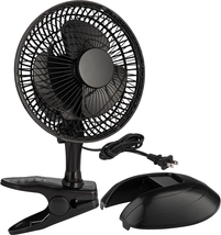 Rampro Portable Desk and Clip on Fan, 6 Inch Fans Small and Quiet Plug In, Small - £31.78 GBP