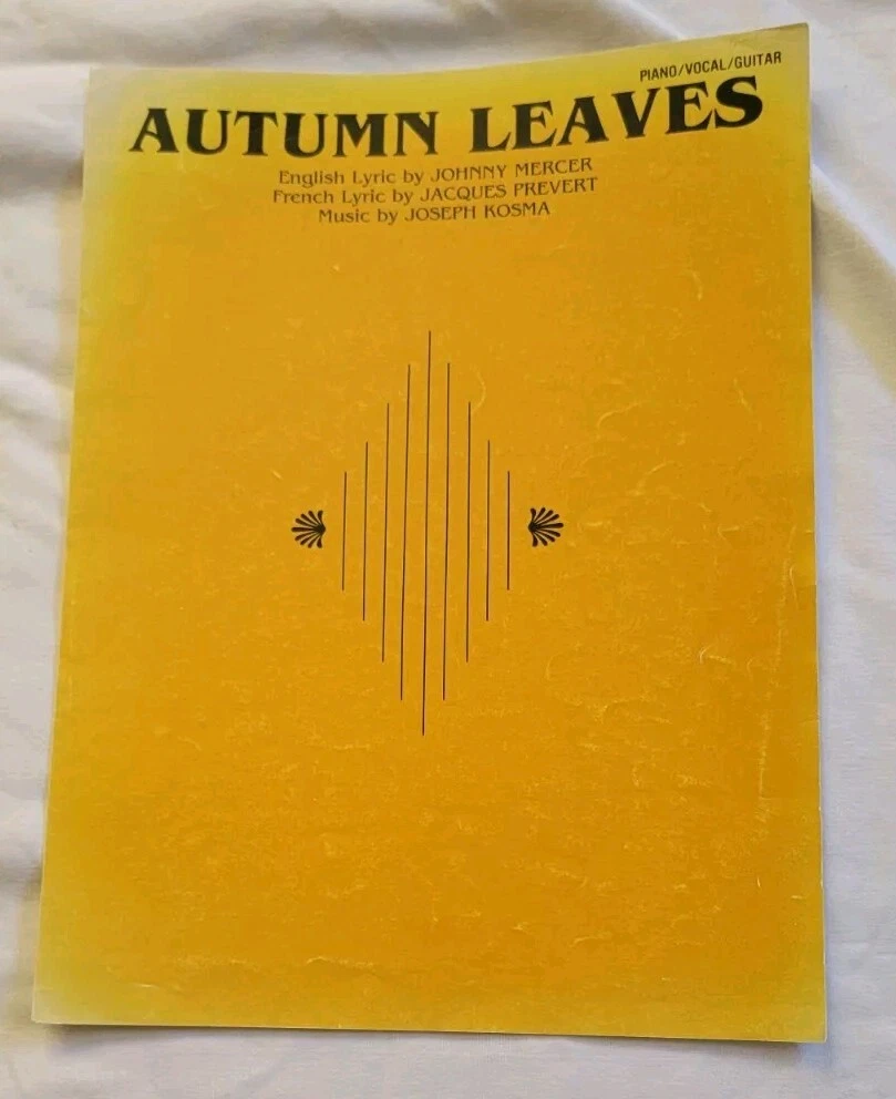 Autumn Leaves (Les Feuilles Mortes) - sheet music - €5,15 EUR