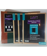 ALBUM WORKS BUILD YOUR OWN ALBUM Photo Album + 120 SCRAPBOOK PAGES - SEALED - $29.69