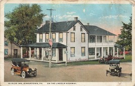 Jennerstown (Mspl) Pennsylvania Pa~Ye Olde Inn On Lincoln HIGHWAY~1919 Postcard - £14.64 GBP