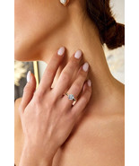 Lab Grown 1.00 Cts Round Cut G VVS1 CVD Solitaire Diamond Ring 14k Yello... - $1,017.17 CAD