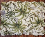WILLIAMSBURG ~ 20&quot; x 26&quot; Standard Sham ~ BARBADOS SAND ~ Quilted Pillow ... - $22.44