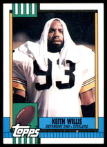 1990 Topps #190 Keith Willis Pittsburgh Steelers - $1.99