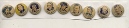 18 1930s Western Cowboys and Indians  pinbacks Cracker Jack - £79.74 GBP