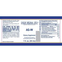 Pure Herbs: AG-W - 1 oz. (Natural Herbal Extracts) image 2