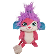 11" Popples 2015 Spin Master Sunny Pink Stuffed Animal Plush Toy Talking Works - £29.13 GBP