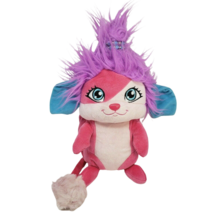 11&quot; POPPLES 2015 SPIN MASTER SUNNY PINK STUFFED ANIMAL PLUSH TOY TALKING... - £29.57 GBP