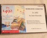 In 1492 Scholastic Cassette Tape 1992 For kids CAS1 - $9.89