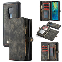 Leather Wallet Flip Magnetic Back Cover Case For Huawei Mate 20 - £79.53 GBP