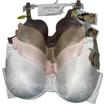 Vanity Fair Bra Underwire Back Smoothing Full Coverage Contour Beauty Back 75346 - £30.58 GBP