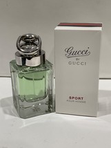 Gucci Sport Pour Homme 1.6 OZ/50 Ml Edt Spray For Men New In Box - $129.00